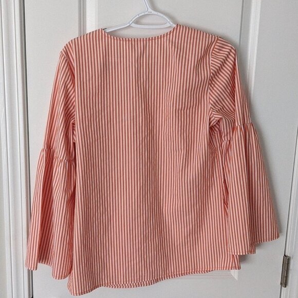 MICHAEL MICHAEL KORS bell sleeved blouse size small - Picture 3 of 5
